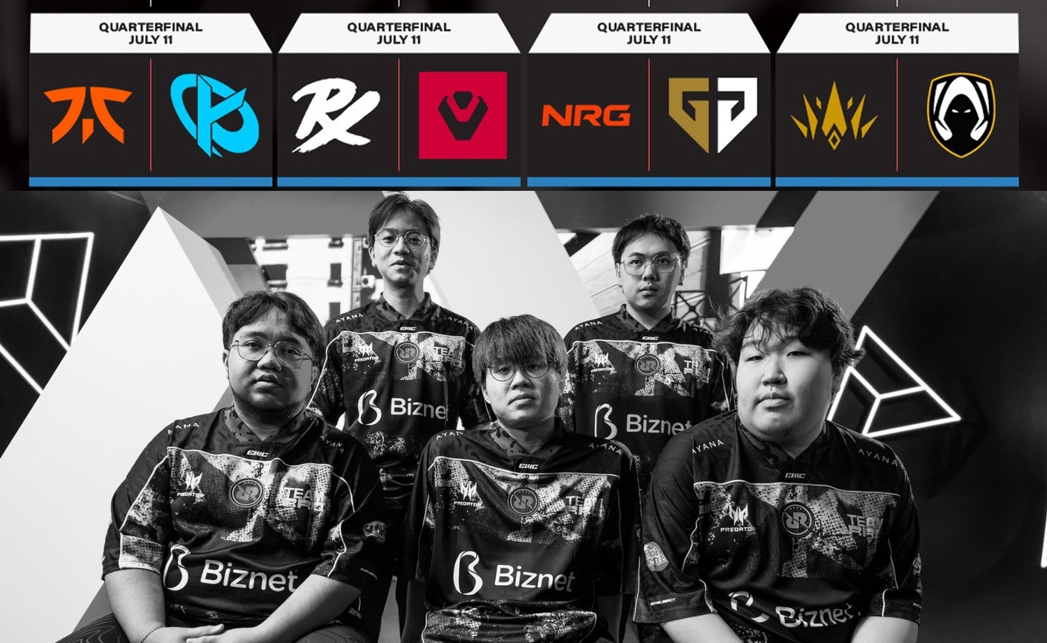 EWC Valorant 2025 Memasuki Babak Playoff, RRQ Gagal Lolos!